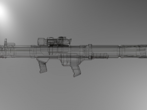 rocket launcher Model 3D