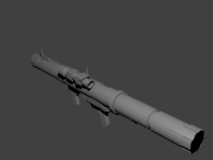 rocket launcher Model 3D