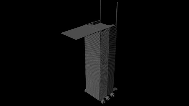 siege tower 3D Model .c4d .max .obj .3ds .fbx .stl .blend 