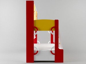 children bed 3D 모델