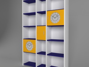 children shelf Model 3D