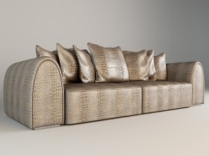 smania francisko 300 sofa Modelo 3D