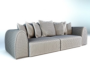 smania francisko 300 sofa Modelo 3D