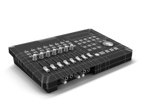 digital recording studio korg d8 3D Модель