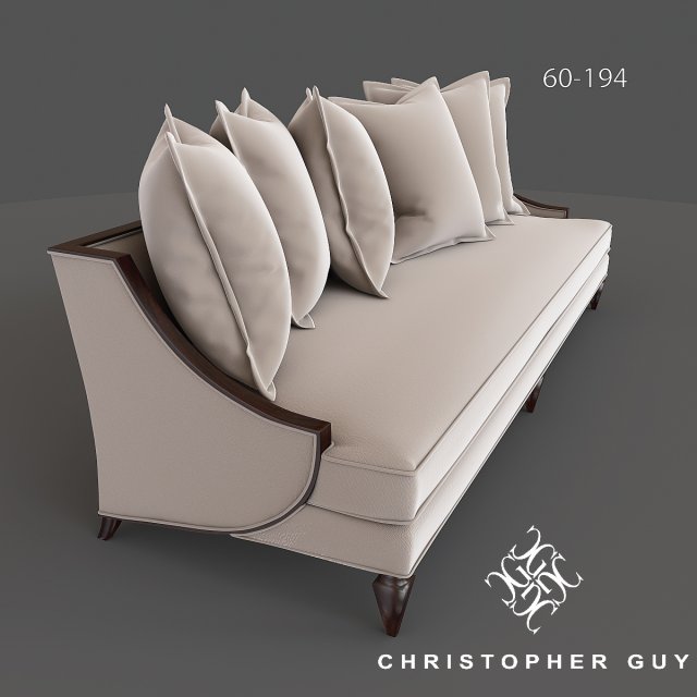 christopher guy 60-194 3D Model .c4d .max .obj .3ds .fbx .stl .blend 