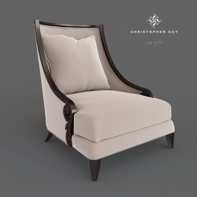christopher guy 60-079 3D Model .c4d .max .obj .3ds .fbx .stl .blend 
