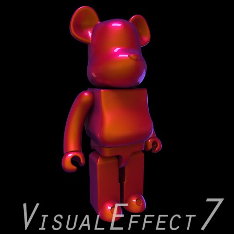 Cameleon bearbrick 3D 모델 .c4d .max .obj .3ds .fbx .stl .blend 