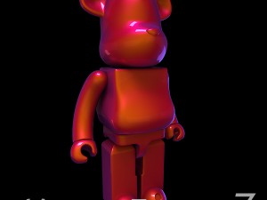Cameleon bearbrick 3D मॉडल