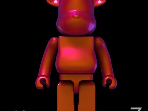 Cameleon bearbrick 3D 모델