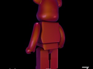 Cameleon bearbrick 3D 모델