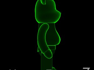 Xray bear brick 3D Model