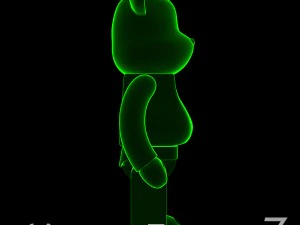 Рентгеновский медвежий кирпич 3D Модель