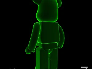 Рентгеновский медвежий кирпич 3D Модель