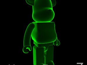 Xray bear brick 3D 모델