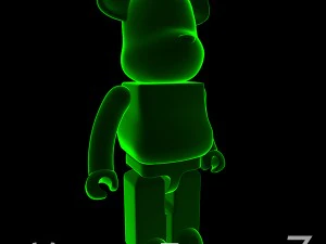 엑스레이 베어 브릭 3D 모델