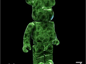 Нефритова ведмежа цегла 3D Модель