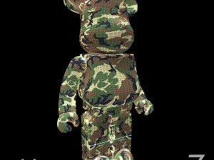 Военныймедвежий кирпич 3D Модель