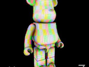 Lego bearbrick 3D मॉडल