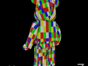 Lego bearbrick 3D मॉडल