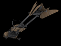 74-z speeder bike 3D Model
