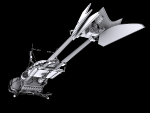 74-z speeder bike 3D Модель