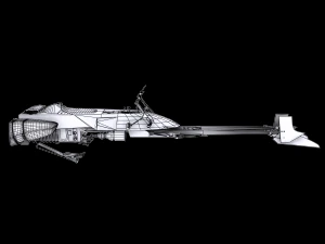 74-z speeder bike 3D Model
