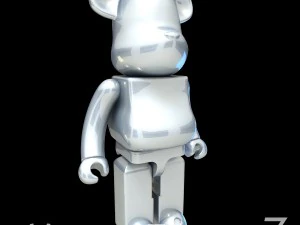 Ladrillo oso plateado Modelo 3D