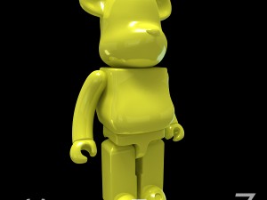 Yellow bear brick Modelo 3D