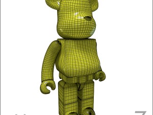 Yellow bear brick Modelo 3D