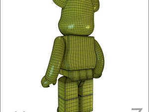 Yellow bear brick Modelo 3D