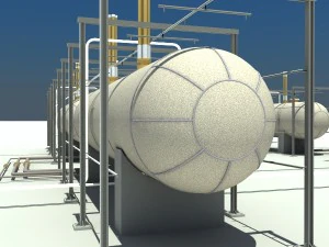 gas tank 3D Model
