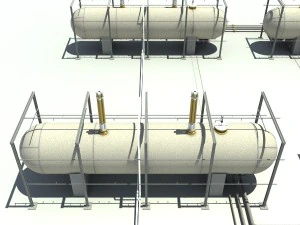 gas tank 3D Model