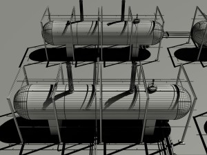 gas tank Modelo 3D