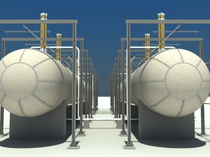 gas tank Modelo 3D