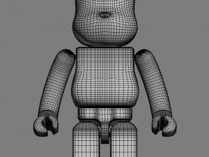 3d print bearbrick 3D 프린트 모델
