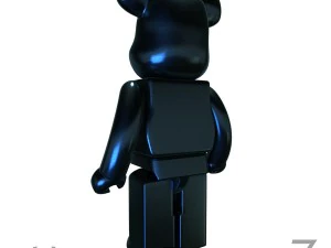 Black leather bear brick 3D Model