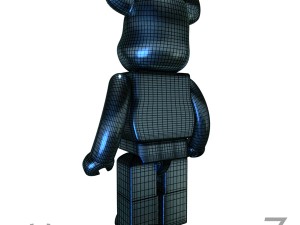 Black leather bear brick Modello 3D