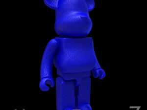 Blue leather bear brick 3Dモデル