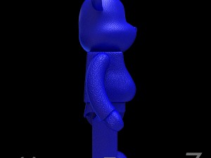 Blue leather bear brick 3Dモデル