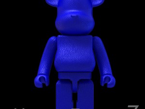 Blue leather bear brick 3Dモデル