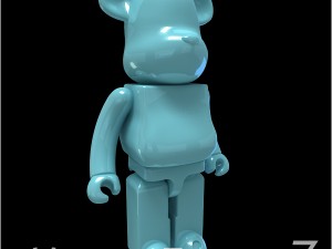 light blue bear brick 3Dモデル