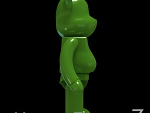 light green bear brick Modelo 3D
