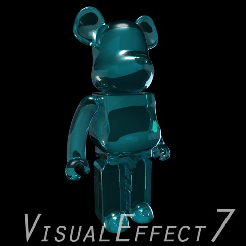 blue coolastic bear brick 3D Model .c4d .max .obj .3ds .fbx .stl .blend 