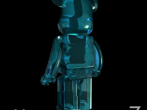 blue coolastic bear brick 3D Model