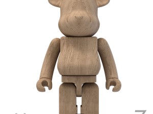 wood bear brick 3D Model