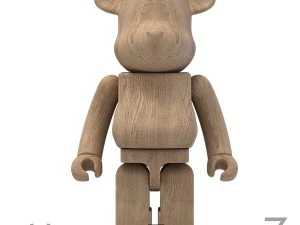 wood bear brick 3D Model
