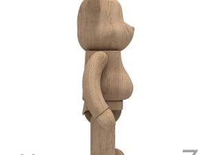 wood bear brick 3D Model