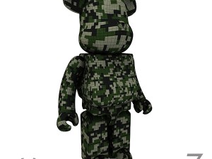 camouflage bear brick 3D-Modell