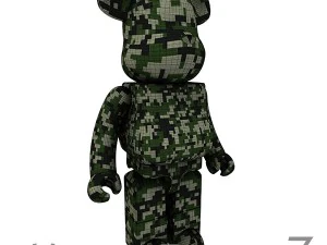 camouflage bear brick 3D Model