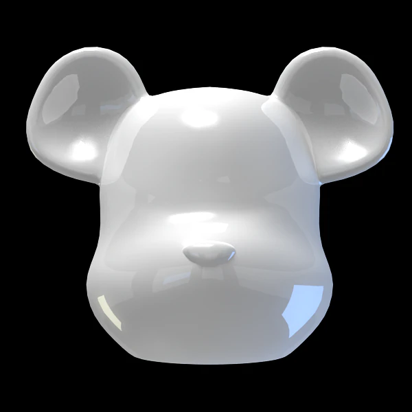 kepala batu bata beruang Model 3D .c4d .max .obj .3ds .fbx .stl .blend 